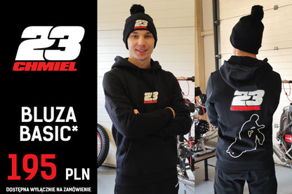 Bluza BASIC z kapturem